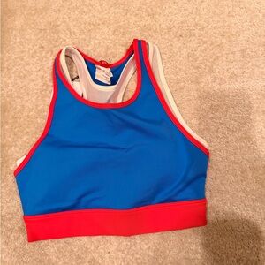 Wilson Blue and Red Sports Bra